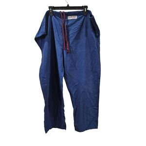 Medline Mens 2XL scrub pants blue item #2